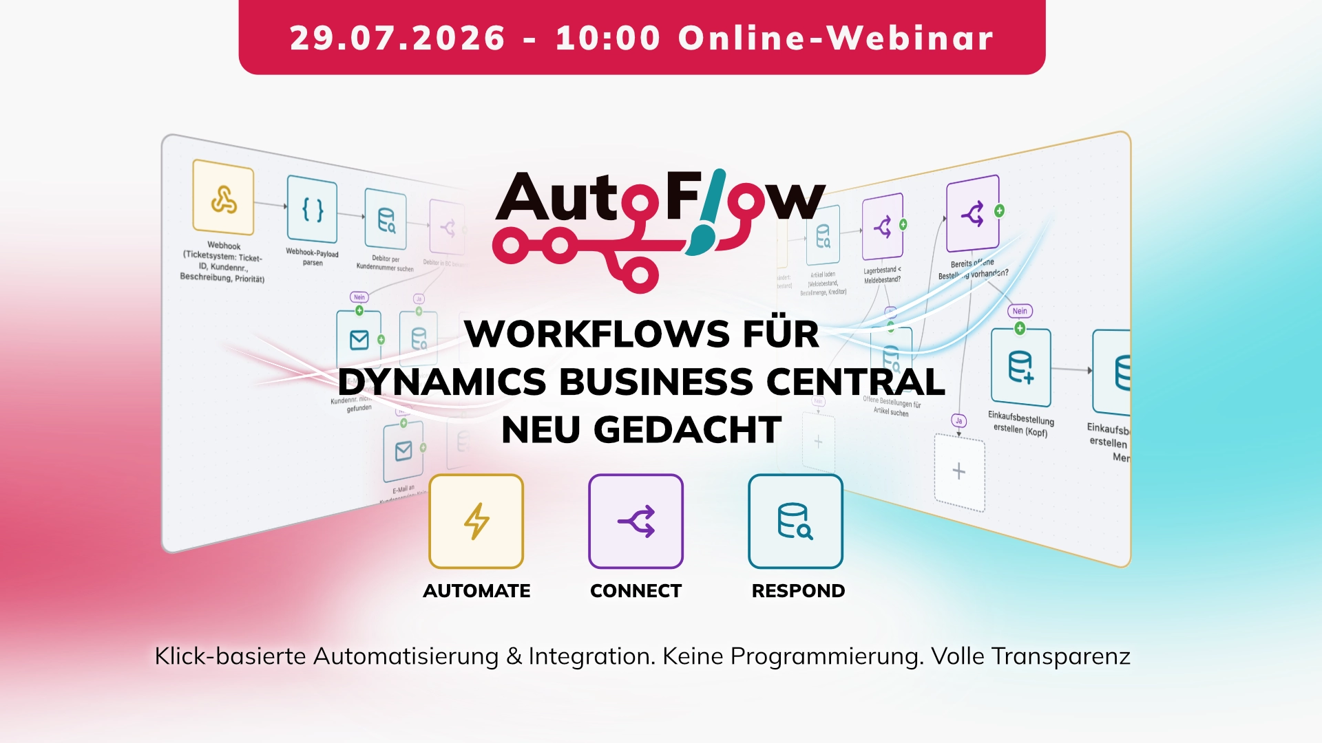 Exklusives Live-Webinar: AutoFlow - BC Workflows & Prozesse neu denken