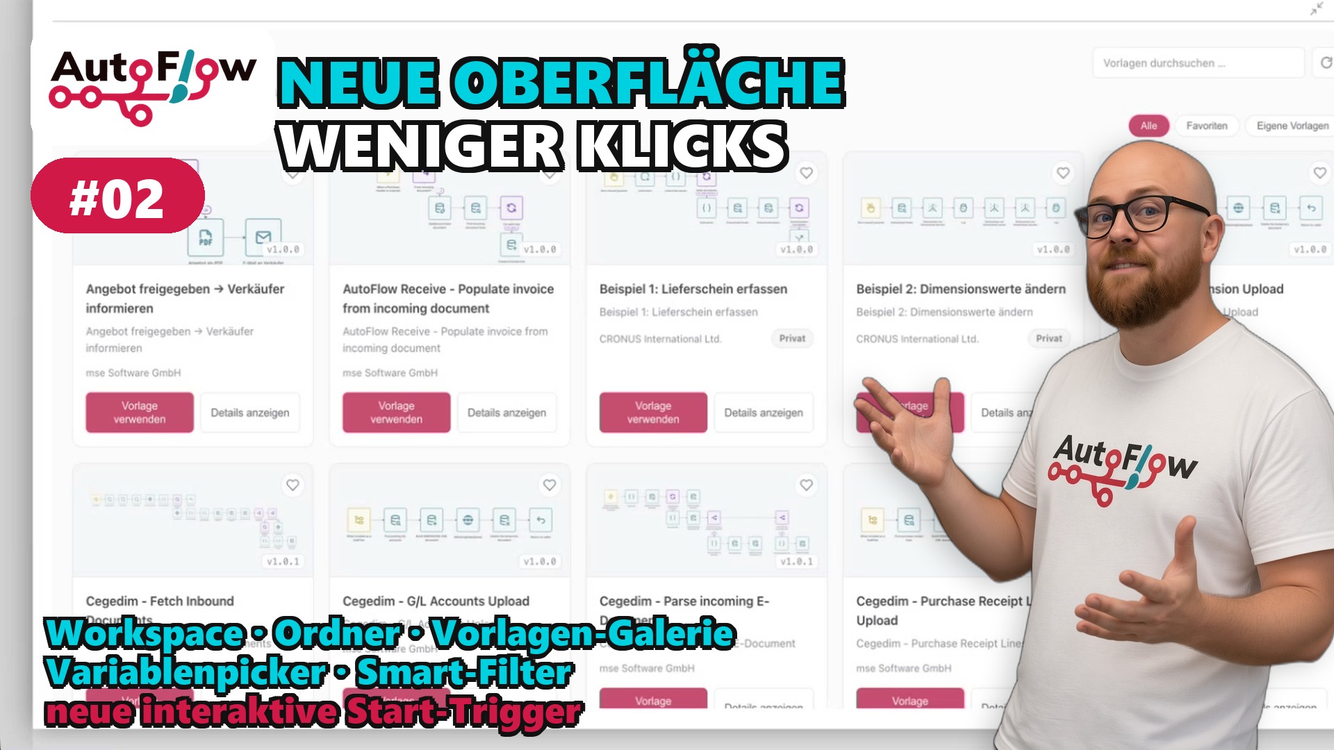 AutoFlow - Whats New #02 - Neue Oberfläche, weniger Klicks